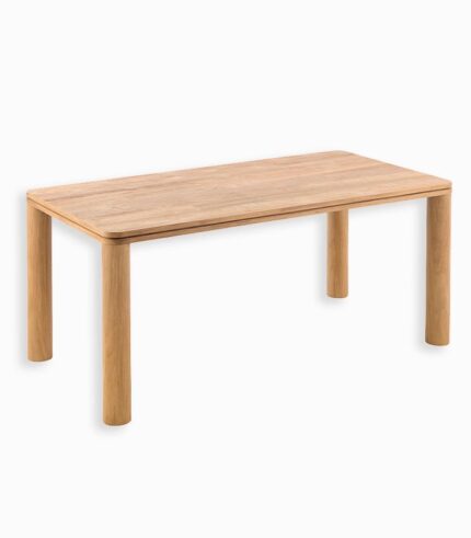 Table teck recyclé NEVADA 180 cm