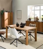 Table teck recyclé NEVADA 180 cm