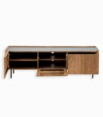 Meuble TV teck recyclé NEVADA 1 tiroir