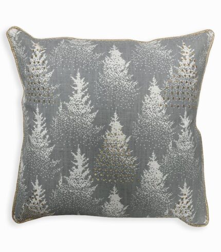 Coussin carré HEGE sequins dorés