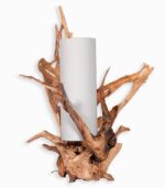 Lampe exotique teck VITAN