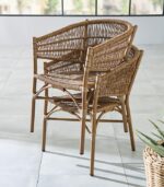 Chaise rotin empilable SINGAPOUR