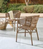 Chaise rotin empilable SINGAPOUR