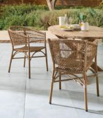 Chaise rotin empilable SINGAPOUR