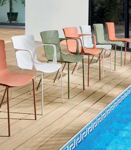 Fauteuil de jardin empilable TAYLOR