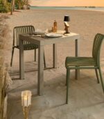 Table de jardin carrée TESLIN