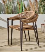 Chaise rotin empilable OULU