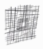 Décoration mural en fer noir