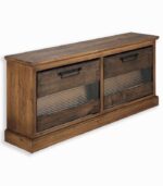 Banc à chaussures vintage 2 portes WENDY