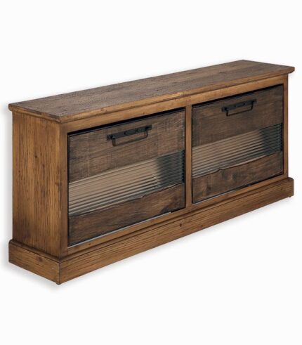 Banc à chaussures vintage 2 portes WENDY