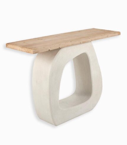 Console SANTORIN plateau sapin