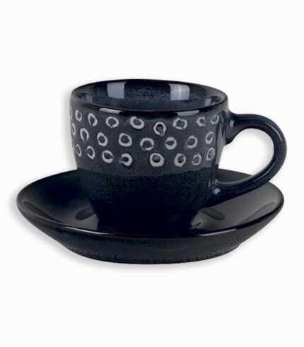 Tasse et sous-tasse PETITS RONDS