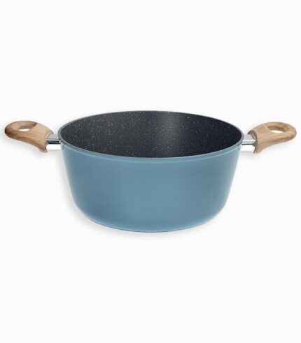 Faitout 24 cm STONE SAGE bleu