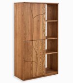 Enfilade frêne massif 2 portes WAVE