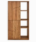 Enfilade frêne massif 2 portes WAVE