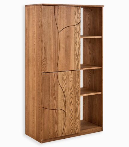 Enfilade frêne massif 2 portes WAVE