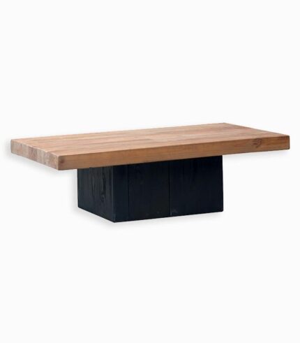 Table basse en pin recyclé BOLMEN