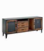 Commode basse MINDY 2 tiroirs