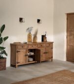 Bahut en pin recyclé