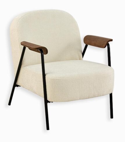 Fauteuil MAYNARD blanc