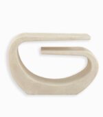 Console SANTORIN pierre blanche