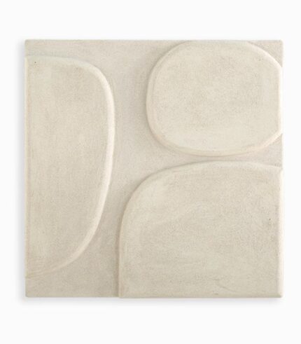 Déco mural SANTORIN pierre blanche