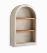 Etagère murale SANTORIN pierre blanche