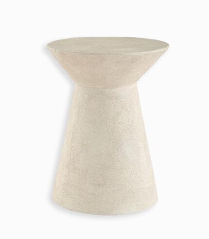 Sellette SANTORIN imitation pierre blanche