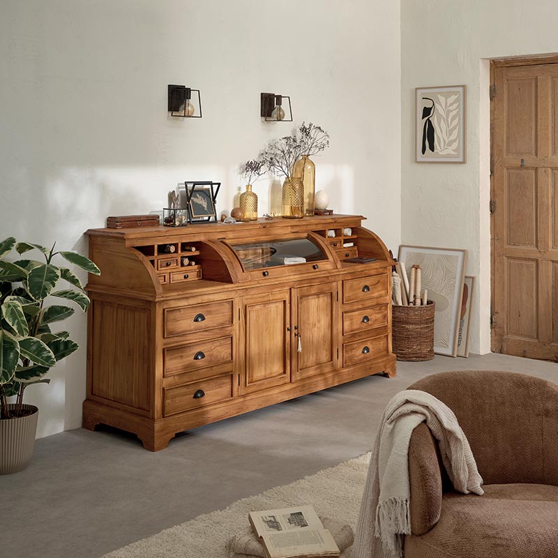 Bahut en bois massif