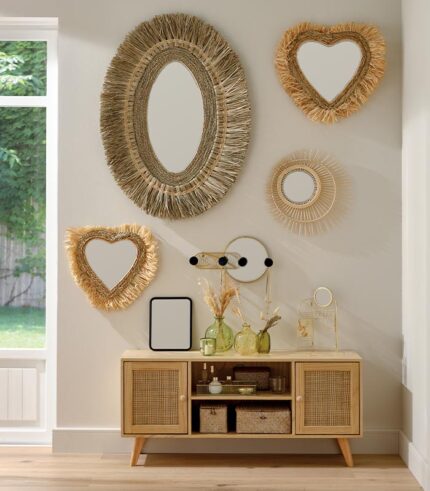 Miroirs décoratif design ethnique