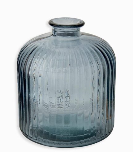 Bouteille Daroca 18 cm bleu