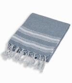 Fouta bleu marine NATURAL BEACH