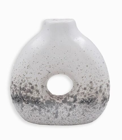 Vase céramique blanche SALAMA