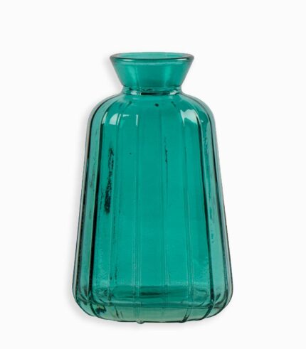 Vase coloré en verre