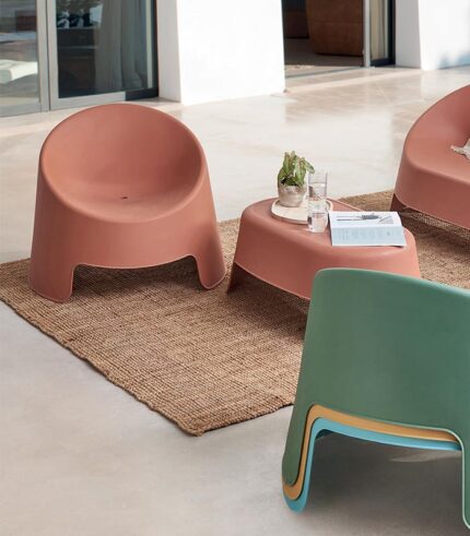 Fauteuil de jardin empilable PERRY