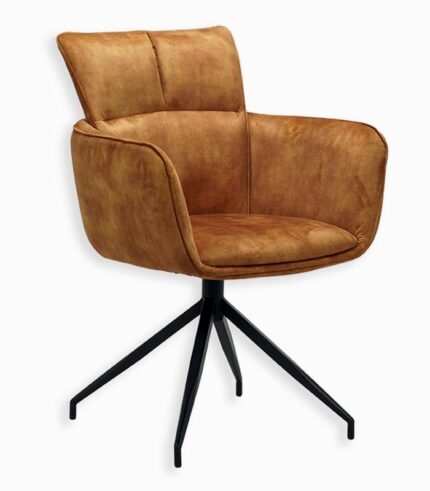 Fauteuil Tournant UTOPIA moutarde