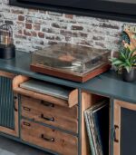 Commode basse MINDY 2 tiroirs