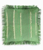 Coussin vert déhoussable KIVIC