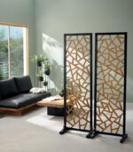 Cloison teck massif RAIVA