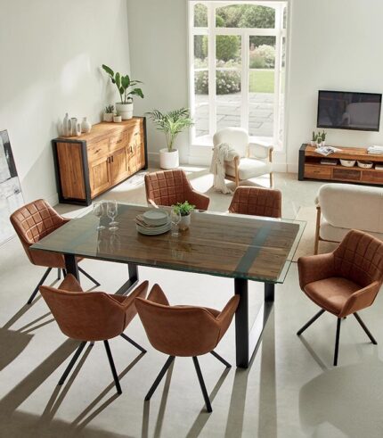 Table VANCOUVER en bois massif