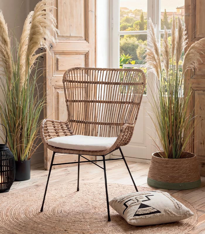 Fauteuil PRAYA en rotin Fauteuil PRAYA en rotin