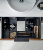 Salle de bains mural vasque blanche NOR