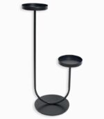 Porte plantes BEAGLE en fer noir