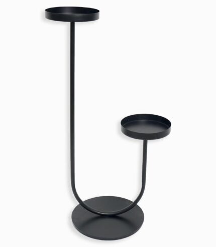 Porte plantes BEAGLE en fer noir