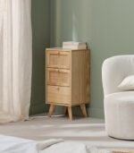 Commode bois 3 tiroirs TONLE