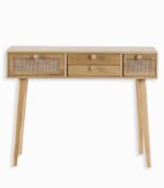 Console bois 4 tiroirs TONLE