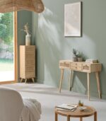 Console bois 4 tiroirs TONLE