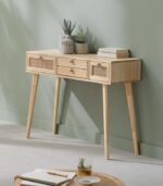 Console bois 4 tiroirs TONLE