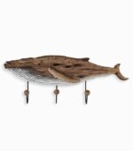 Patère triple BALEINE