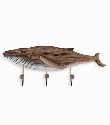 Patère triple BALEINE